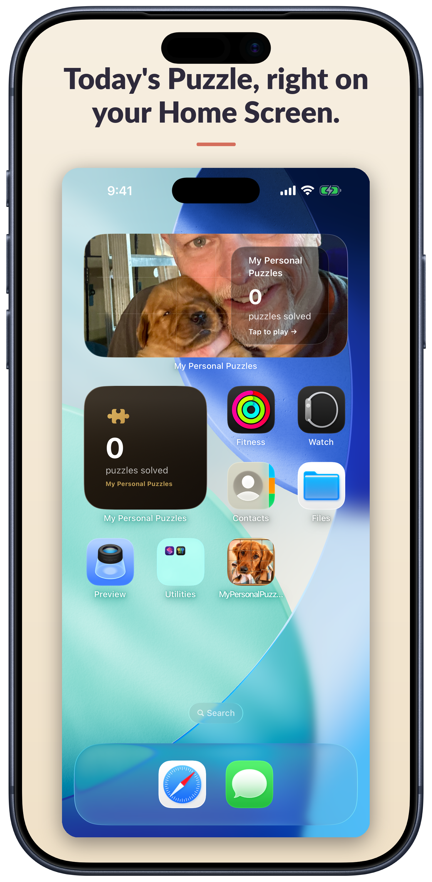 Widget example